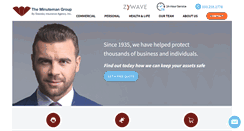 Desktop Screenshot of minutemangroup.com